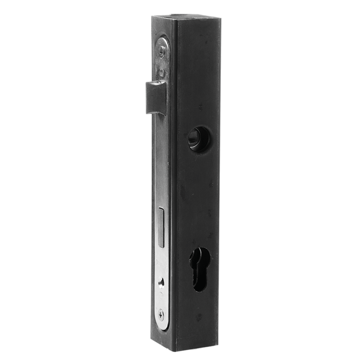 Carcasă metalică + broască incastrabilă pentru profil de 40x40 mm; 63.228
