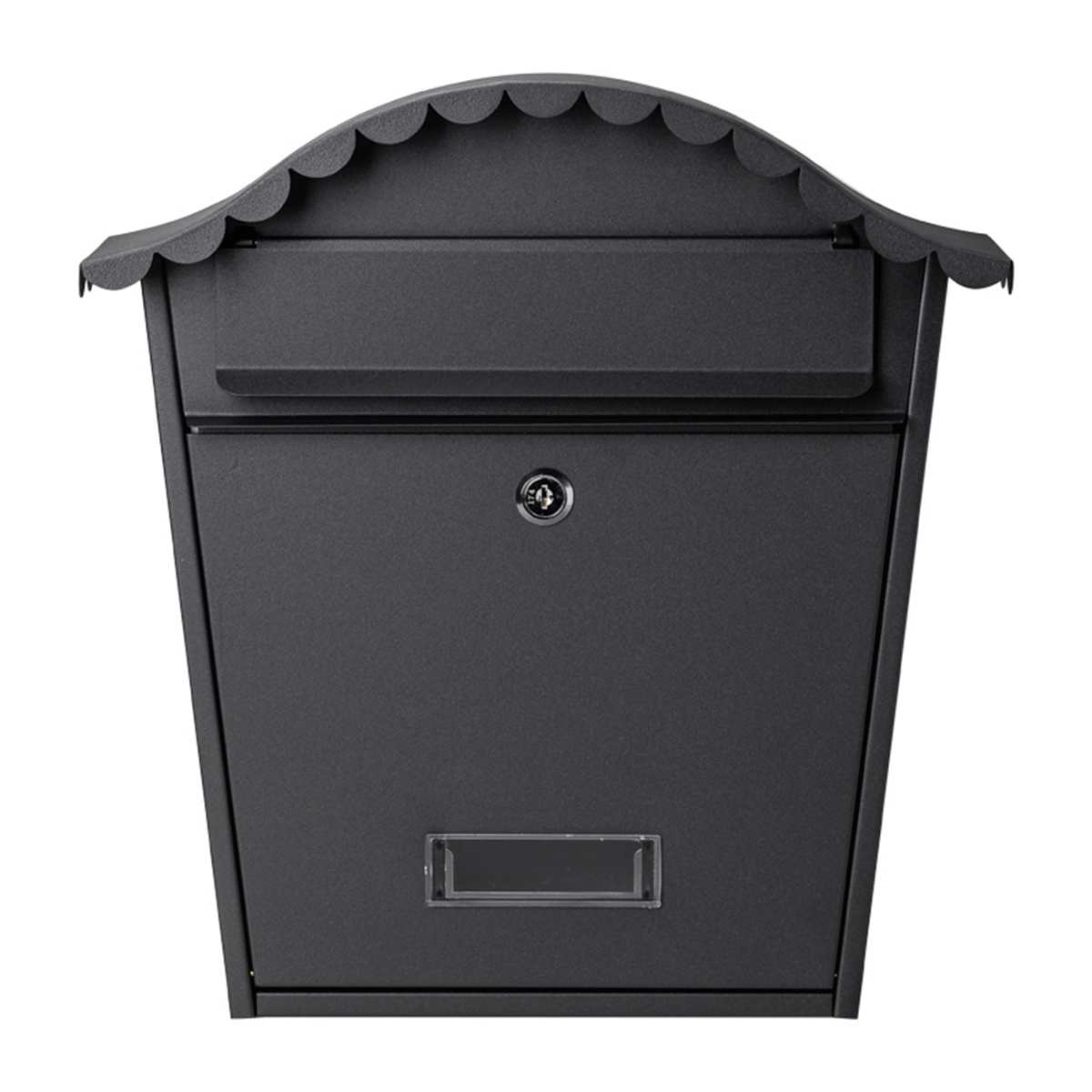 Cutie postală exterior 372x355x133mm, oțel, ral9011 - 65.250