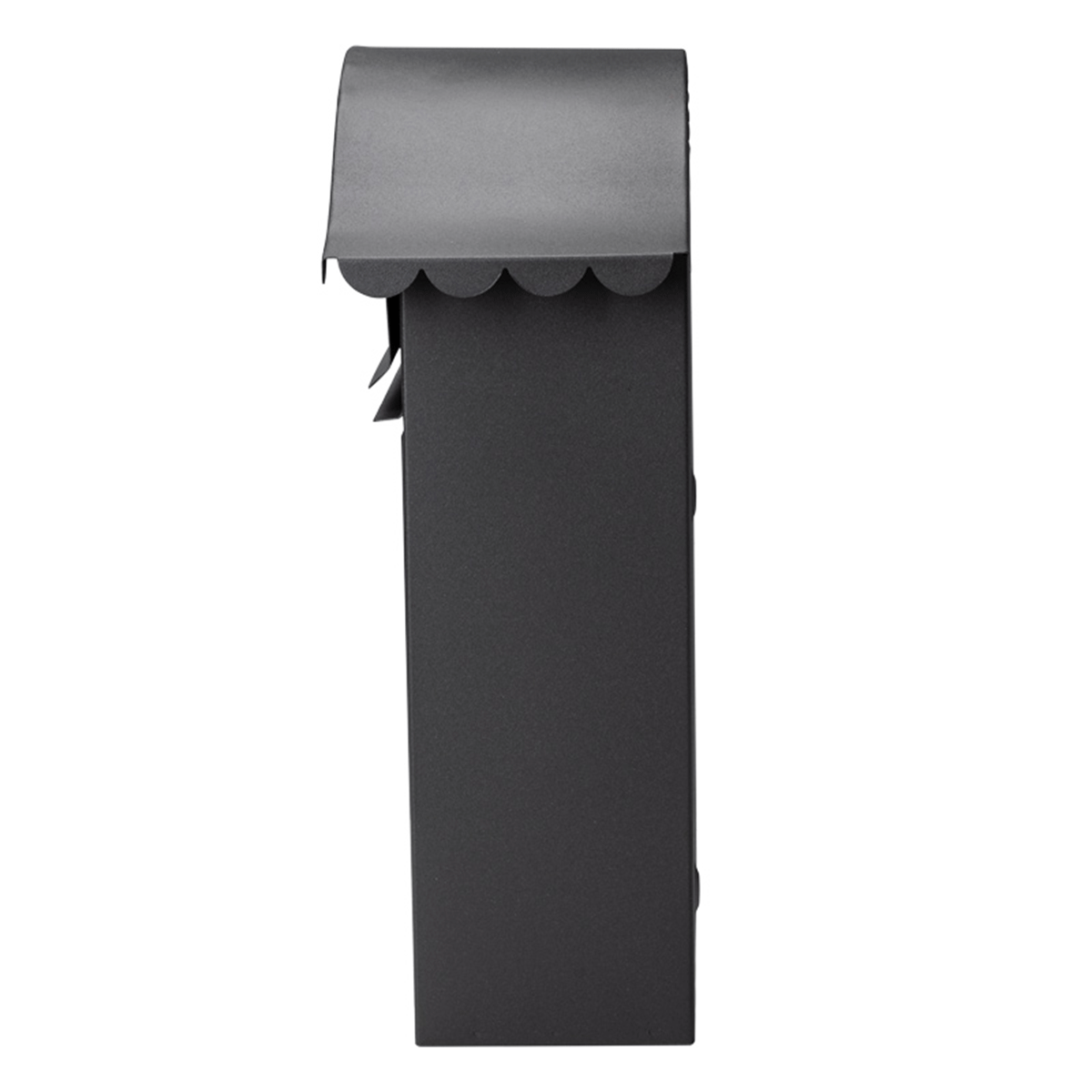 Cutie postală exterior 372x355x133mm, oțel, ral9011 - 65.250