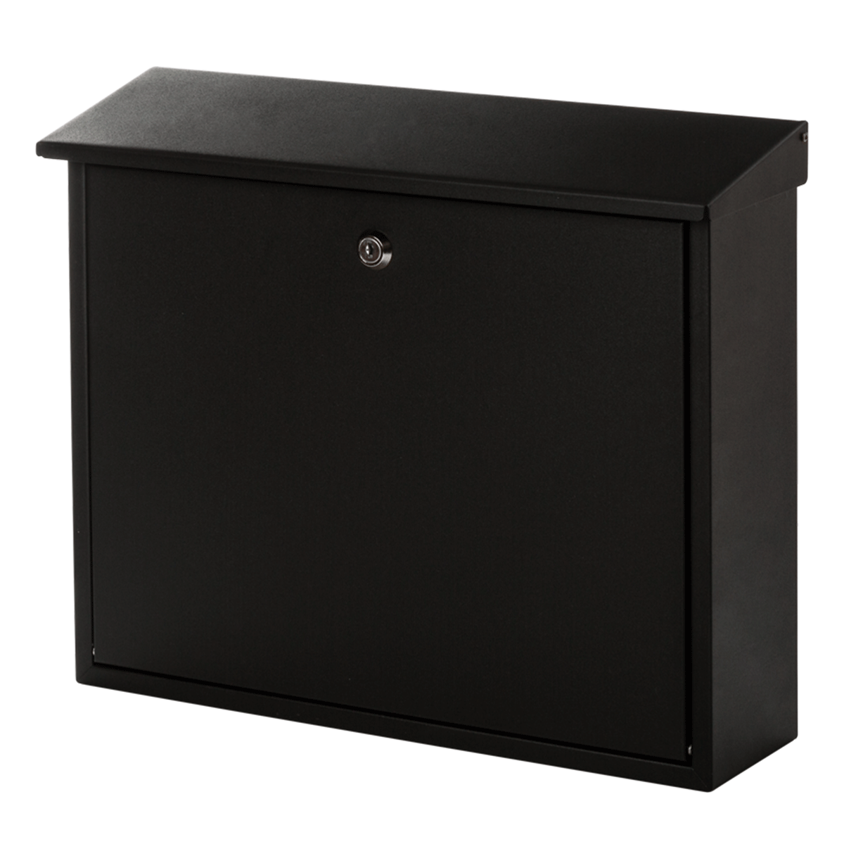 Cutie postală exterior 410x325x102mm, oțel galvanizat, neagru - 65.349