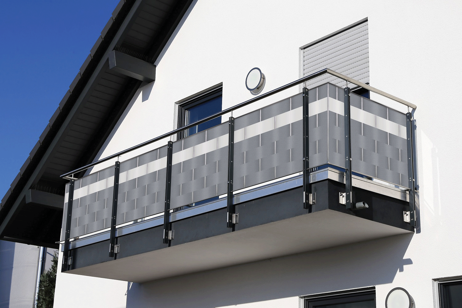 Bandă pentru gard Classic Line PP 190mm x 1,65mm x 26m;