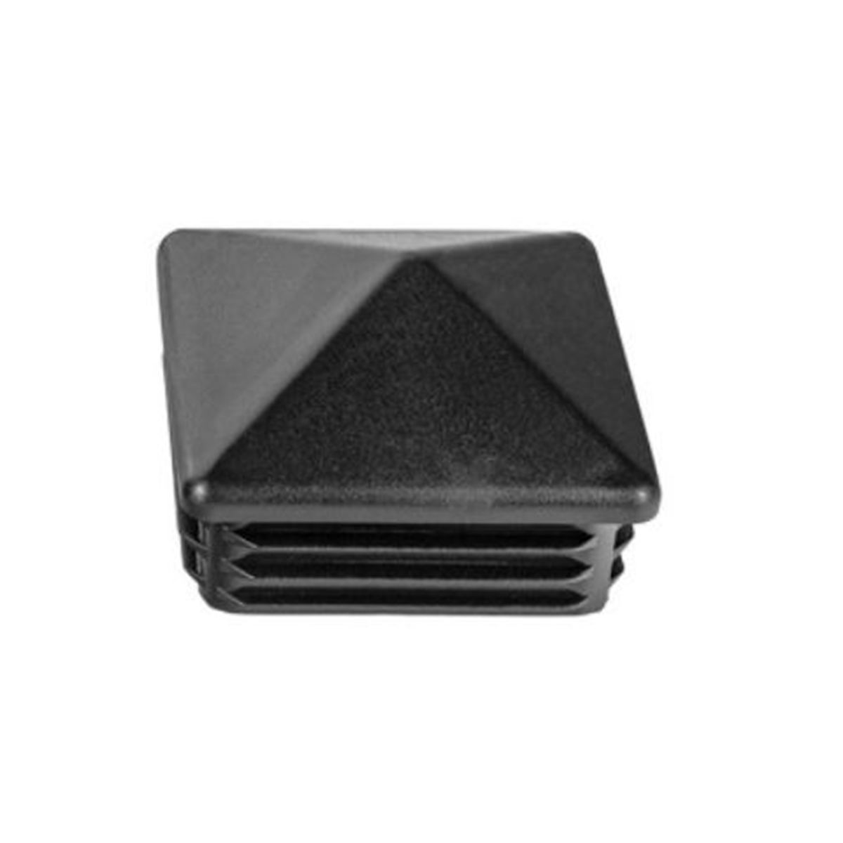 Capac piramidal din plastic pentru profil pătrat 20x20 mm