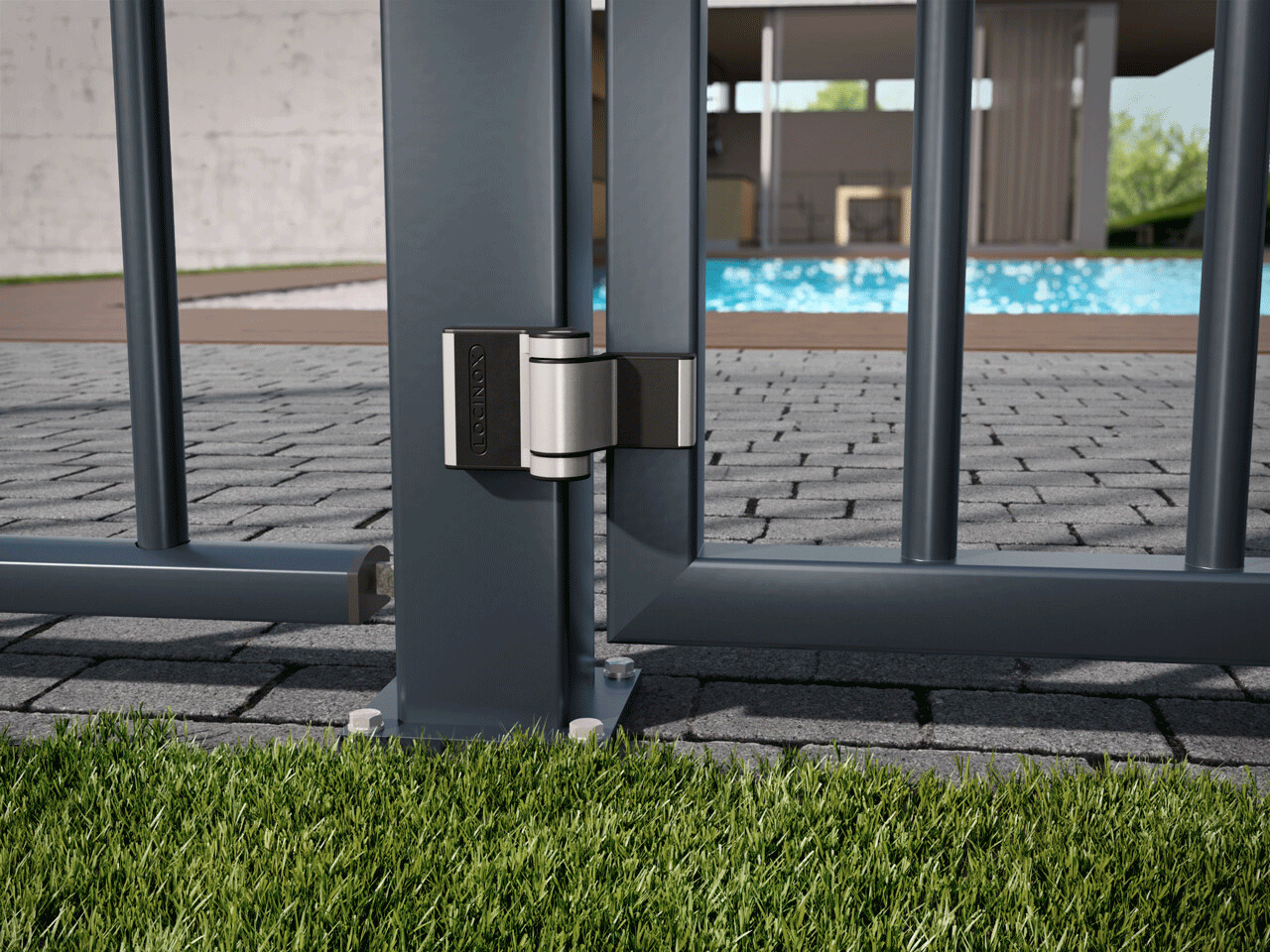 Set balama reglabilă pentru porți - Puma