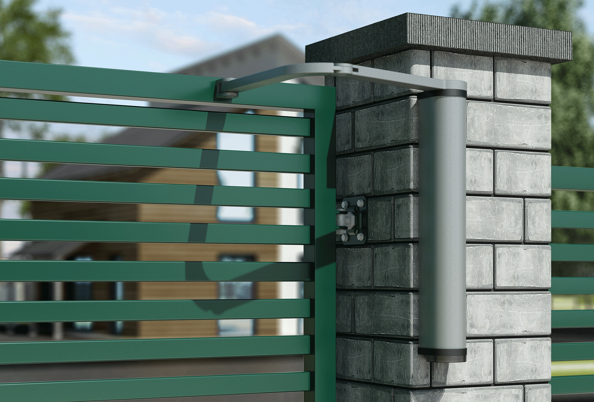 Amortizor motorizat pentru porți și uși pietonale - VENUS