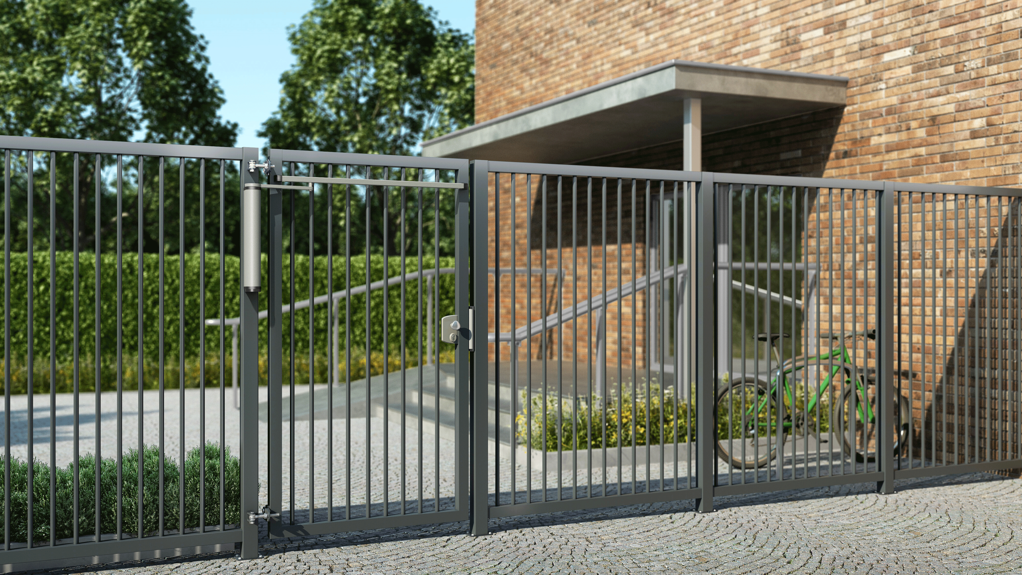 Amortizor motorizat pentru porți și uși pietonale - VENUS