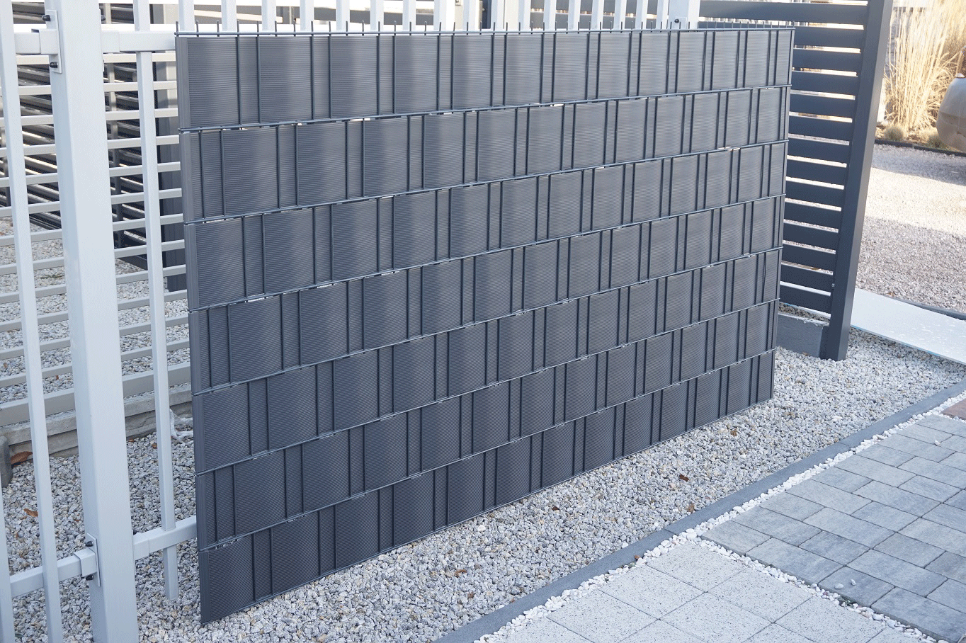 Bandă pentru gard Classic Line PP 190mm x 1,65mm x 26m;