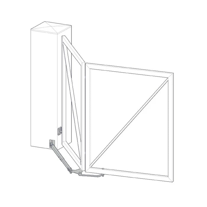 Sistem bi-folding pentru poartă batantă, max. 3 m – TWIN DRIVE PLUS 3.0
