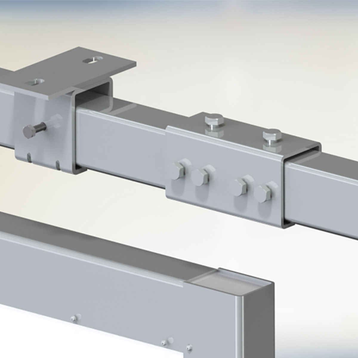 Suport înbinare profil C  pentru uși glisante - AG 42