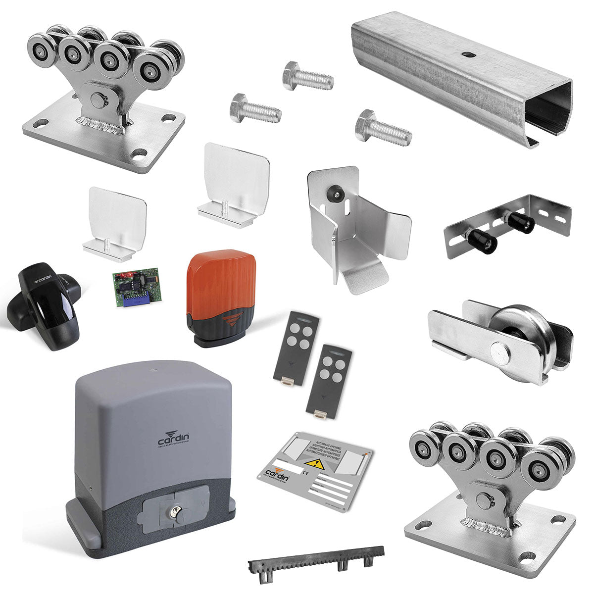 Pachet complet kit autoportant si automatizare poartă 4.3m/450kg