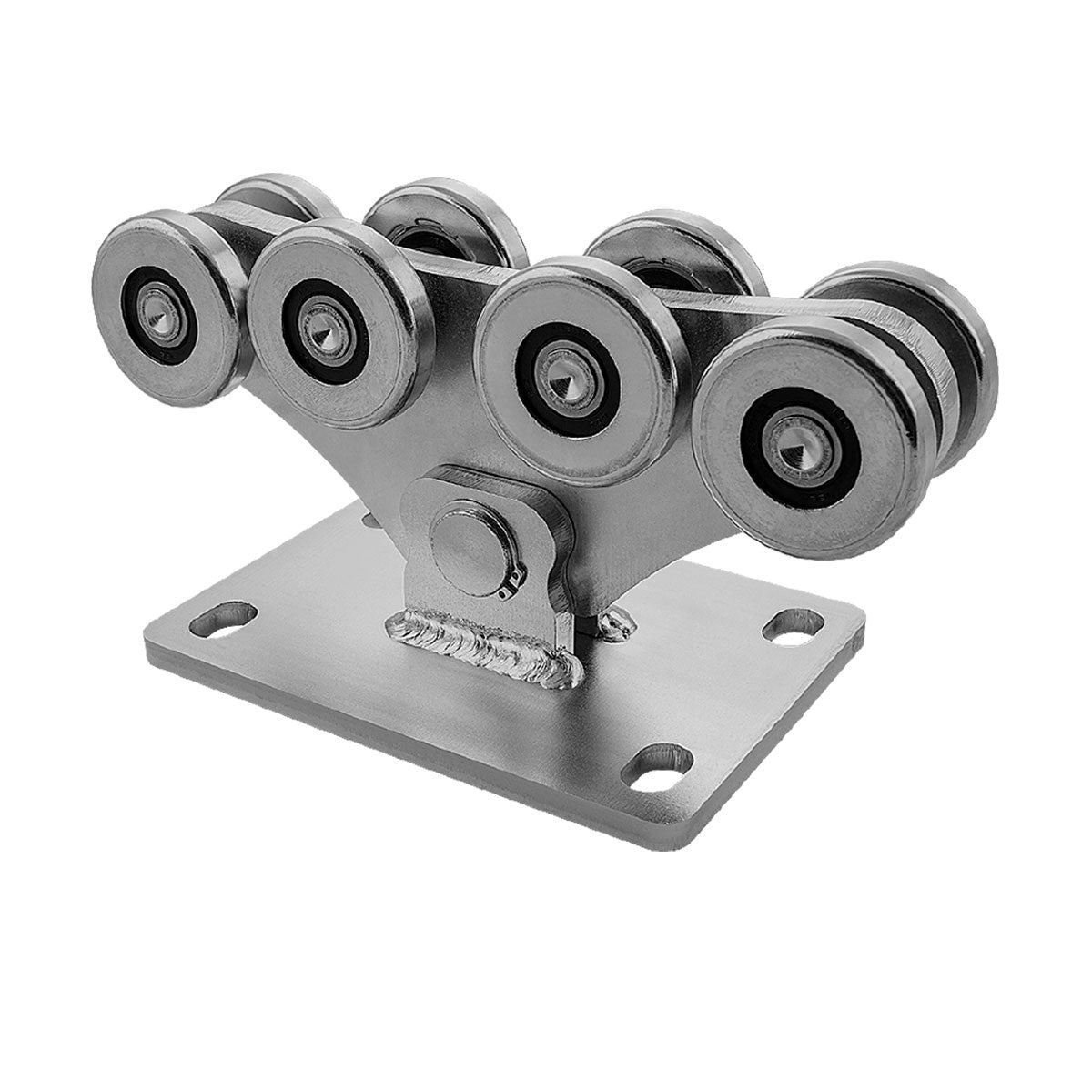 Kit poartă autoportantă, feronerie poartă culisantă autoportantă, sistem autoportant in consolă, gol 8m / 700 kg - seria DEMO