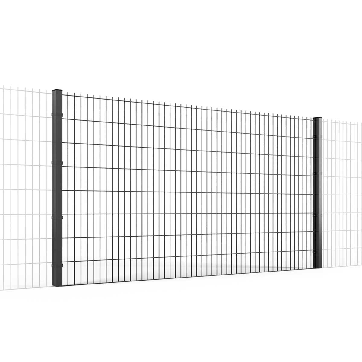 Poartă autoportantă industrială - 2D