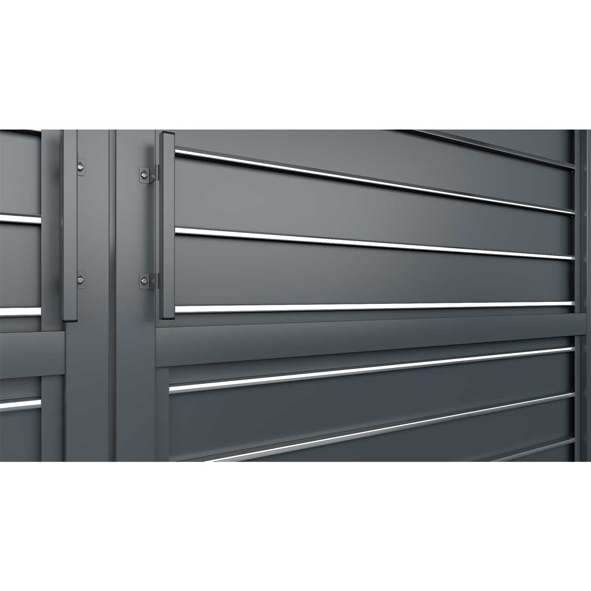 Garduri și porți metalice - PB155