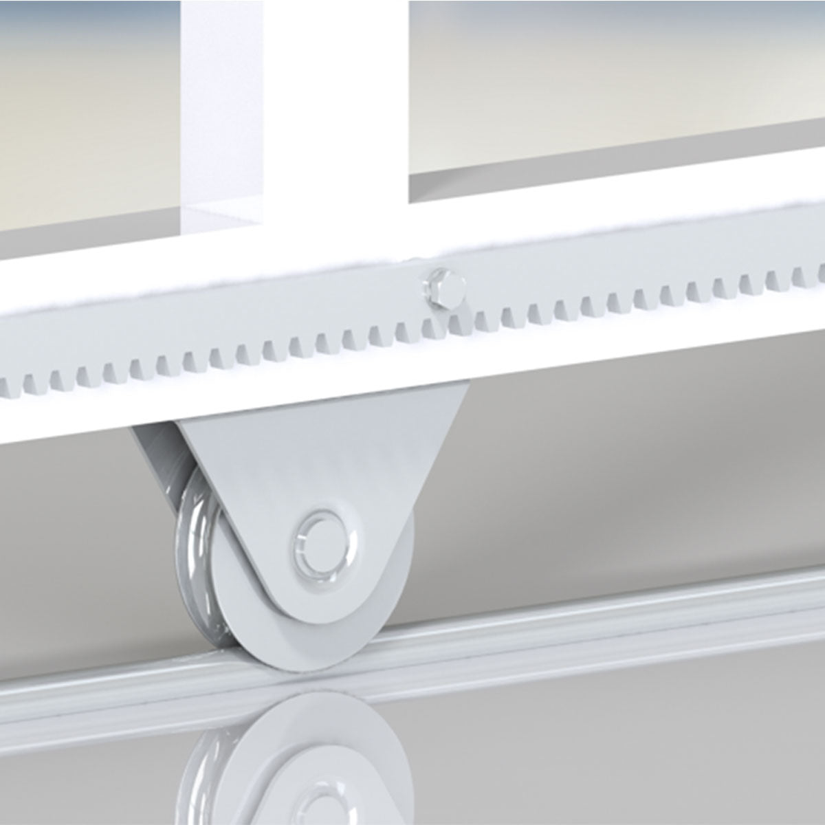 Rolă aplicată zincată pentru șină profil O, 103 - WTO 1024 B2