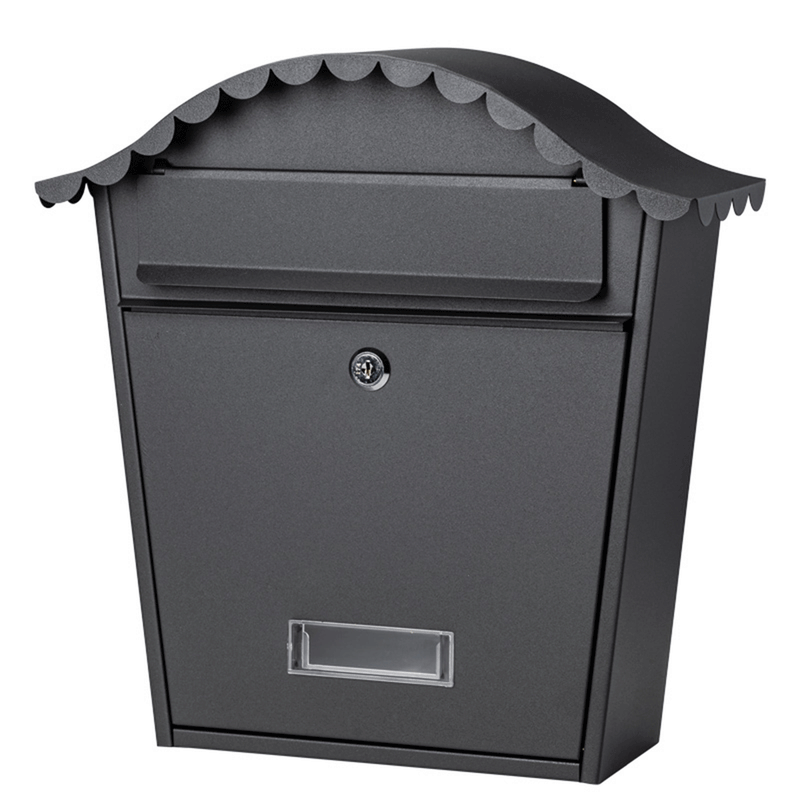Cutie postală exterior 372x355x133mm, oțel, ral9011 - 65.250