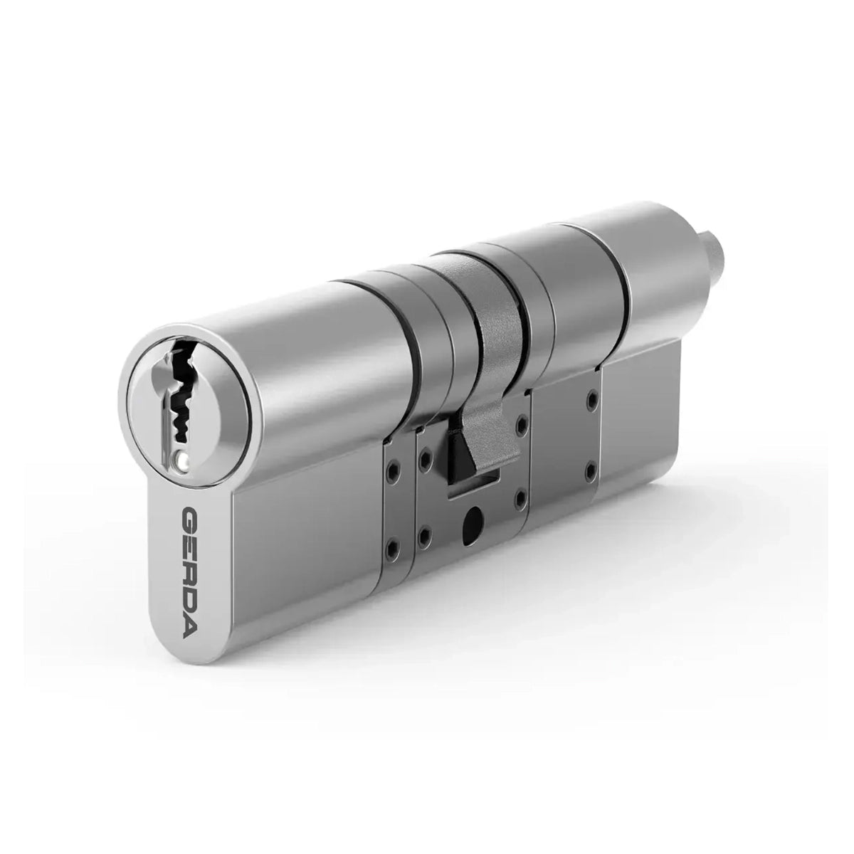 Cilindru de siguranță Gerda SLR Type C, ajustabil, clasa 6, smart lock compatibil - GD.0WKSFS06168.9005LP