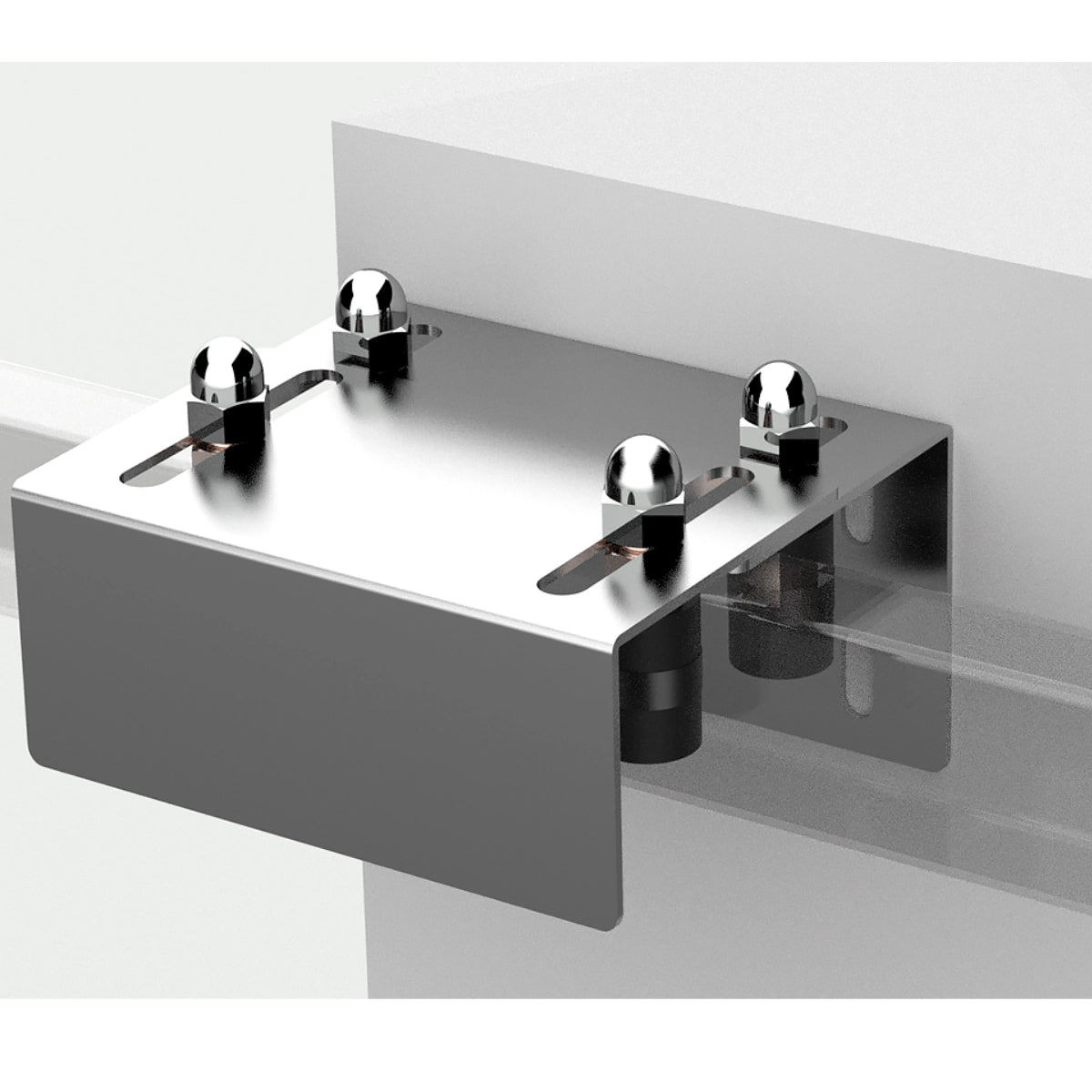 Ghidaj superior reglabil cu 4 role pentru porți autoportantate sau culisante - GOS 4