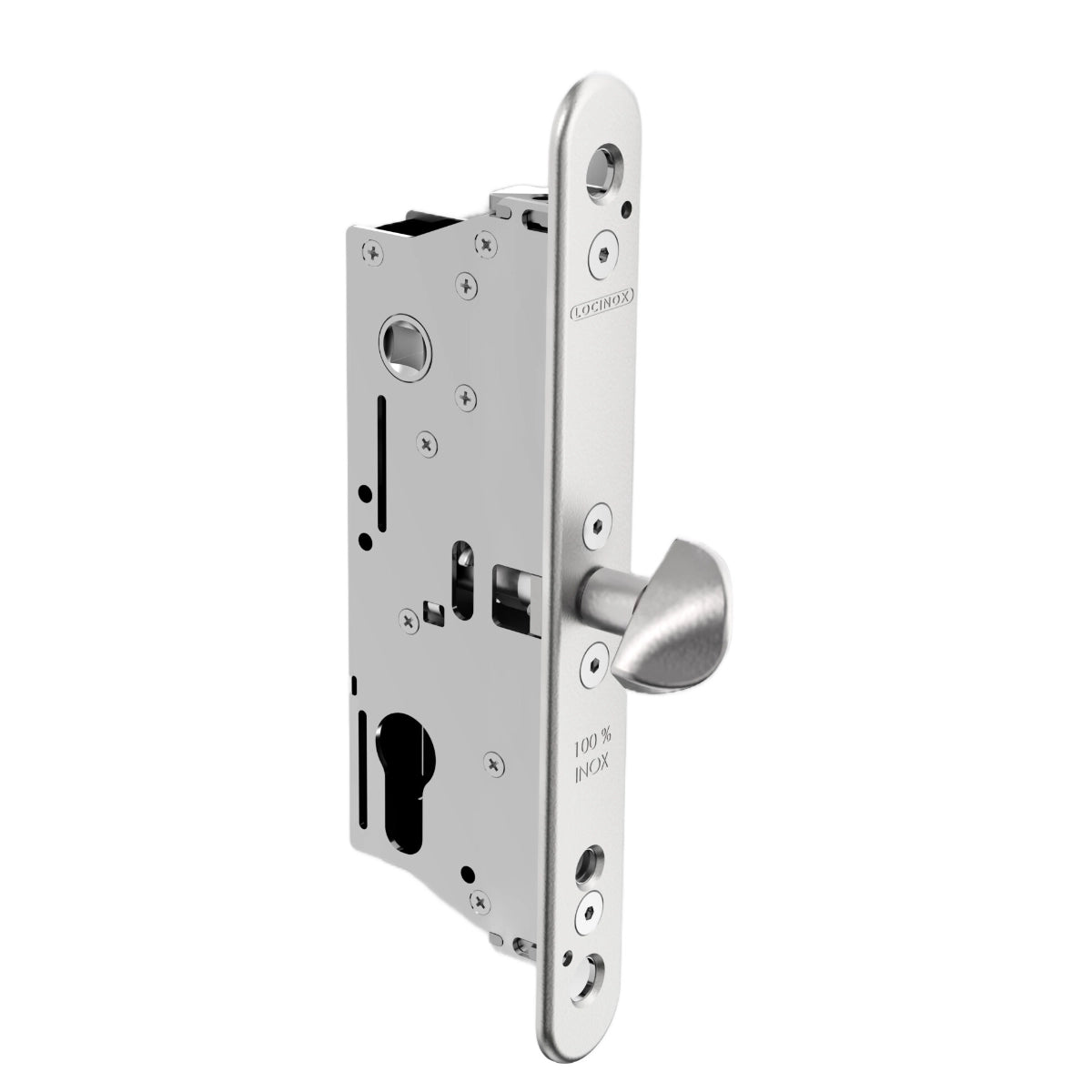 Încuietoare încastrabilă pentru porți culisante, profil min. 60 mm – SIXTYLOCK-S