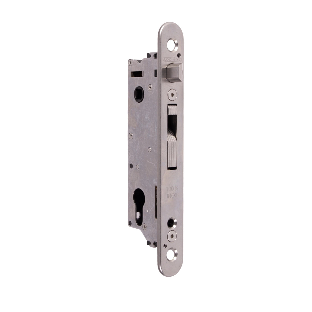 Încuietoare din oțel inoxidabil, pentru porți metalice, pentru profile cu o adâncime minimă de 50 mm - FIFTYLOCK