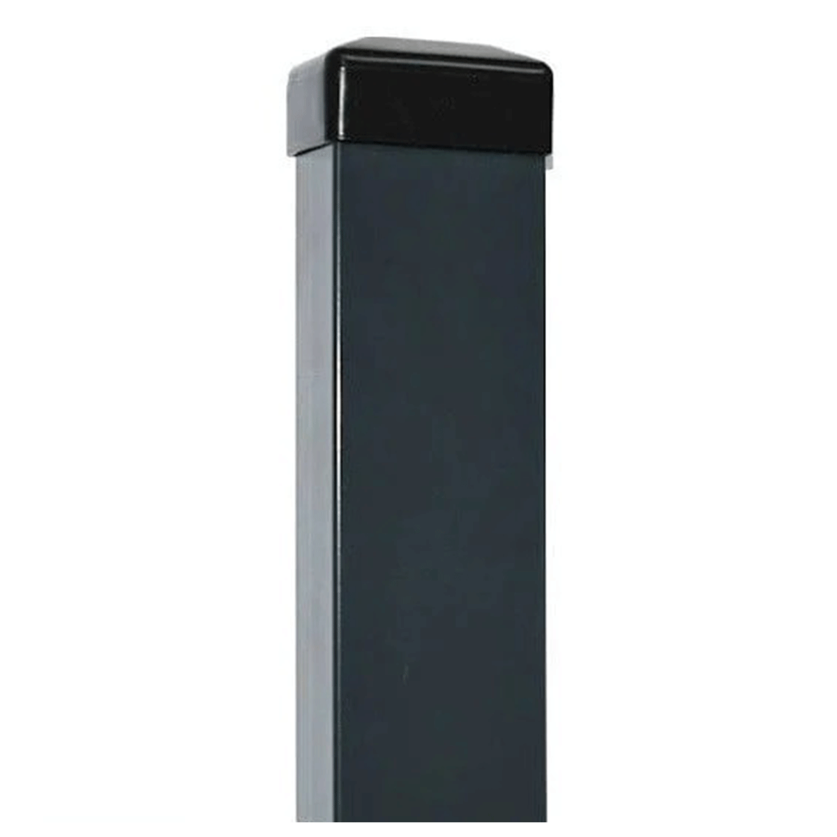 Stâlp gard H 200cm; culoare antracit 60 x 40 mm x 1.25 mm