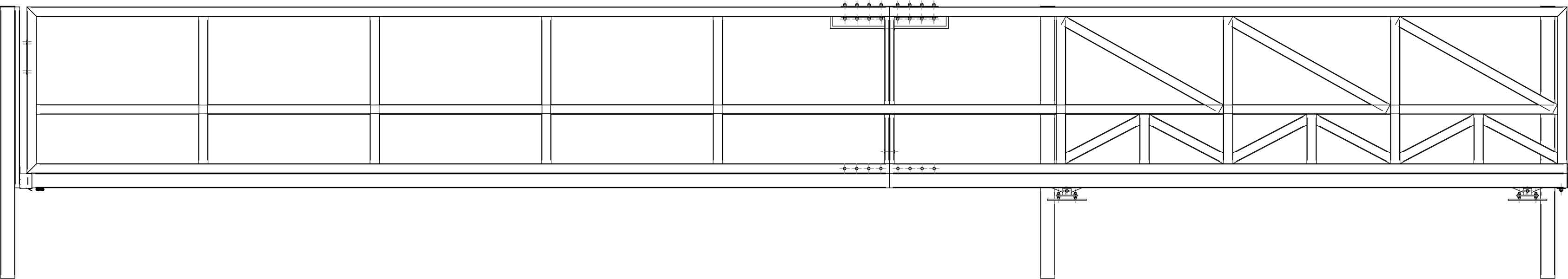 Poartă autoportantă industrială - 2D